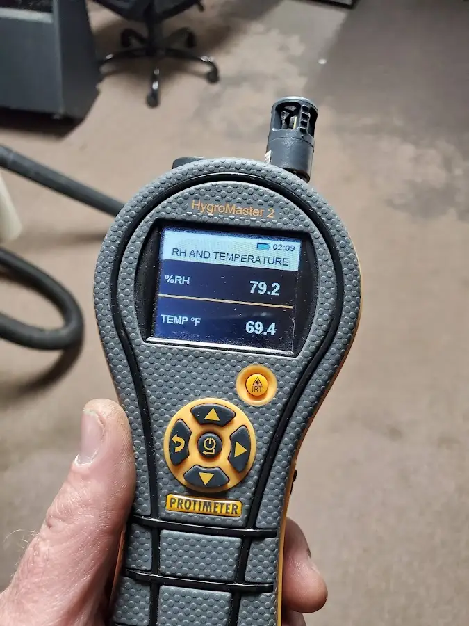 Moisture meter humidity assessment for Fire & Smoke Damage Restoration in Rostraver
